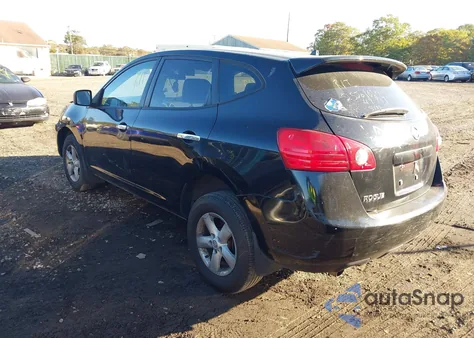 2010 Nissan Rogue S из США, поврежденный, VIN JN8AS5MT6AW005576